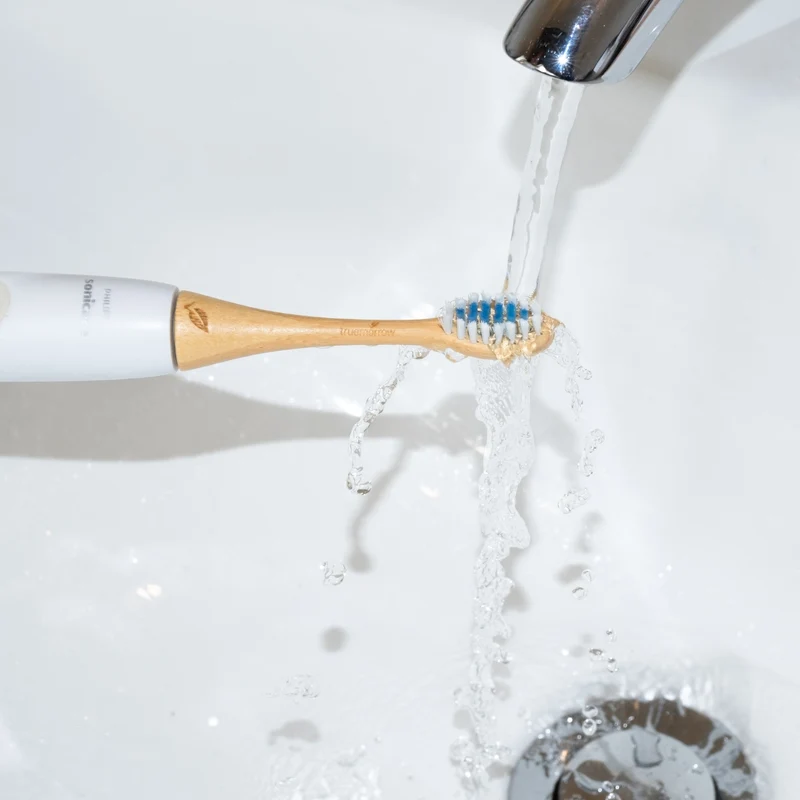 Aufsteckbürsten aus Bambus für Philips Sonicare Schallzahnbürsten