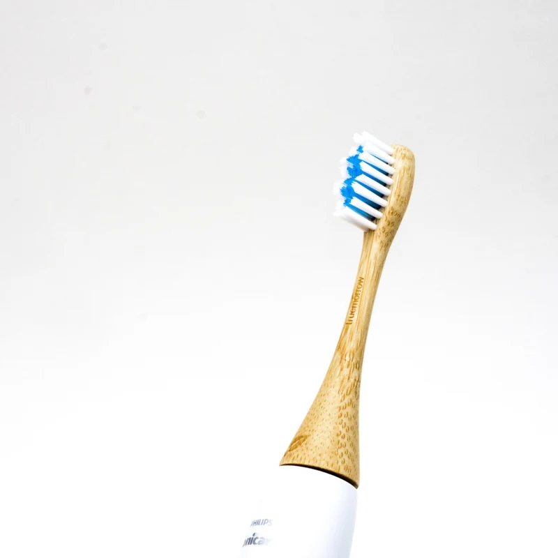 Aufsteckbürsten aus Bambus für Philips Sonicare Schallzahnbürsten