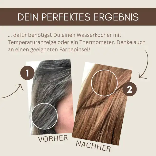 Profi-Pflanzenhaarfarbe warmes Marokko-Braun "warm marocco brown"