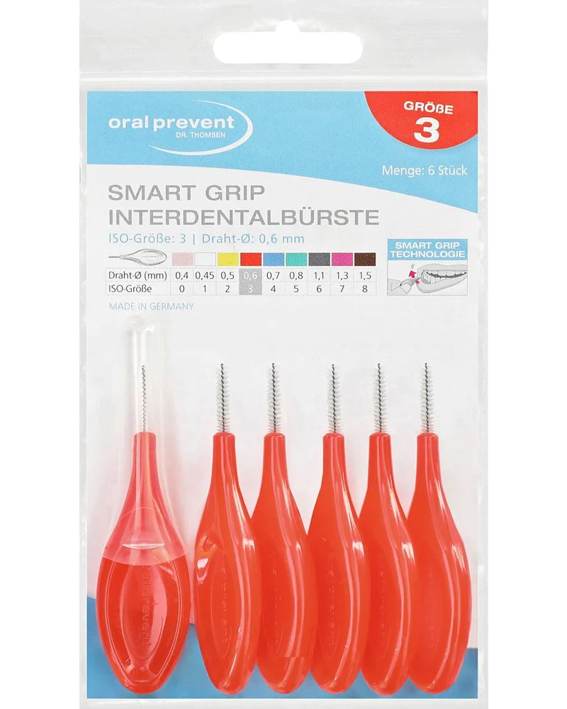 Interdentalbürsten Smart Grip von ORAL PREVENT