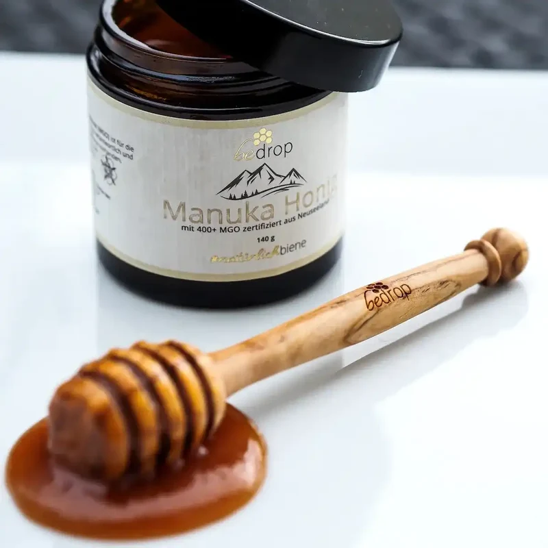 Honiglöffel aus echtem Olivenholz
