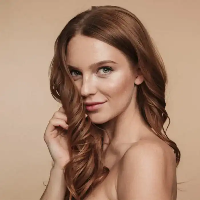 Profi-Pflanzenhaarfarbe "warmes dunkles Sahara Blond - warm dark Sahara blond"