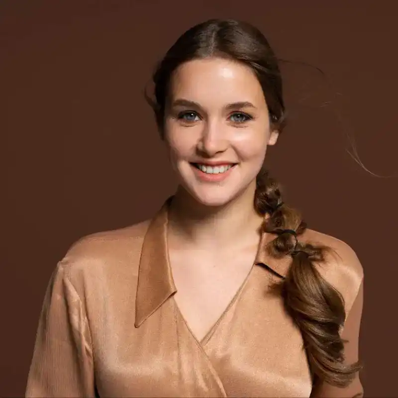 Profi-Pflanzenhaarfarbe "kühles mittleres Braun - cool middle brown"