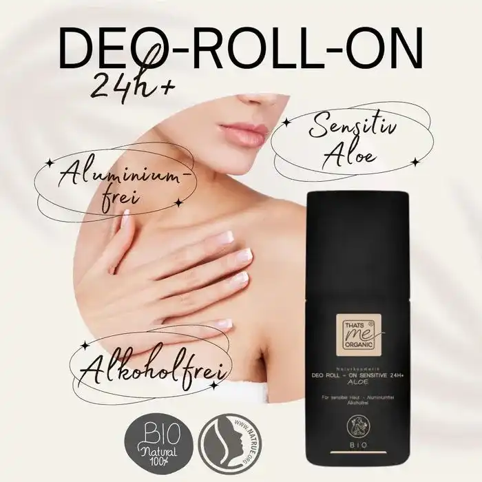 Bio Deo Roll-On Senitive 24h + Aloe - Aluminium & Alkoholfrei - 50ml
