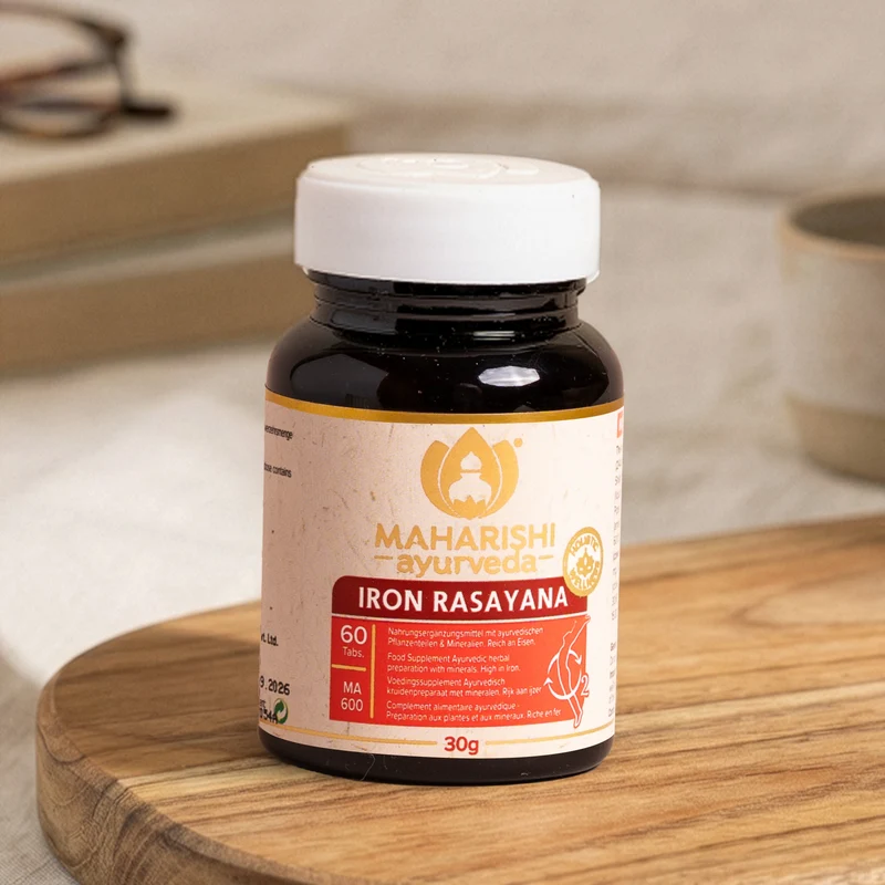 Iron Rasayana MA 600 – Ayurveda Nahrungsergänzung, reich an Eisen