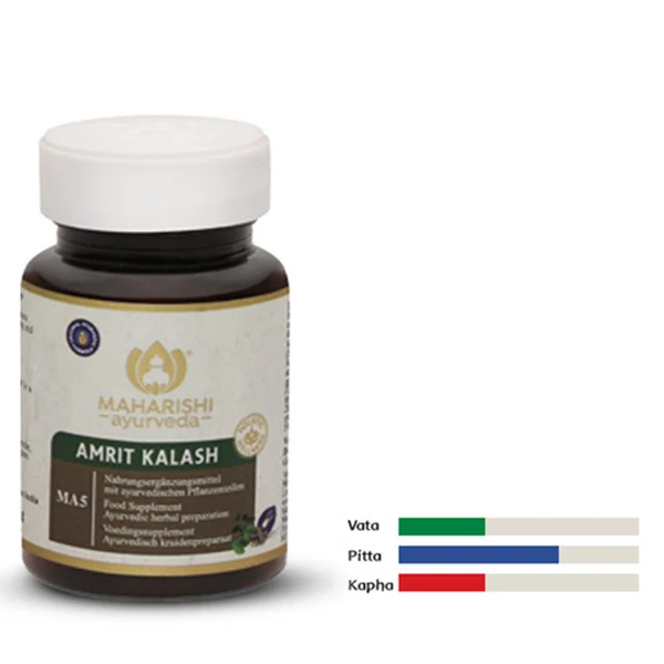Amrit Kalash MA 5 Kräutertabletten – Ayurveda Nahrungsergänzung mit Kräutern