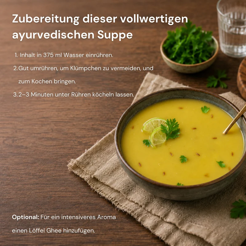 Goldene Linsensuppe