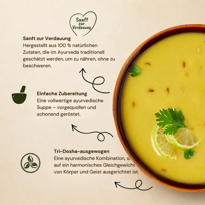Goldene Linsensuppe