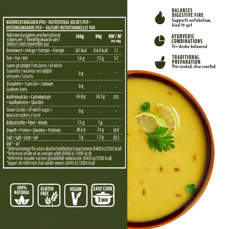 Goldene Linsensuppe