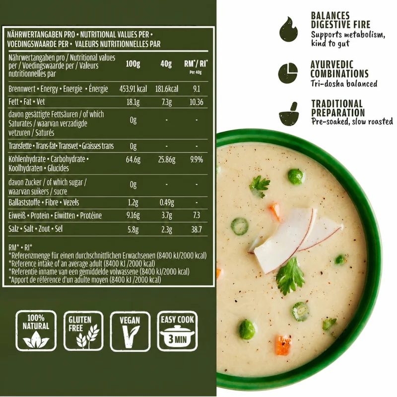 Kokosnuss- Gemüsesuppe