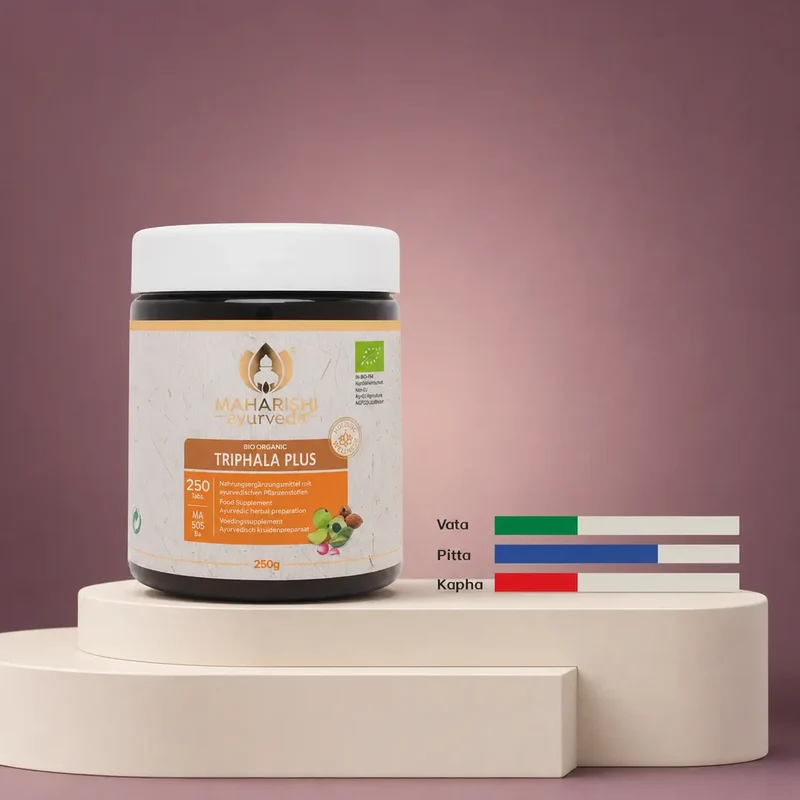 Triphala Plus (Bio), 250 g MA 505 – Ayurveda Nahrungsergänzung mit Kräutern