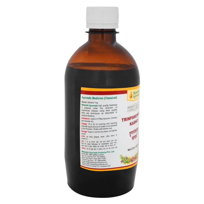 Trinpanchmool Kashayam - For Urinary Tract Disorders (450 ml)
