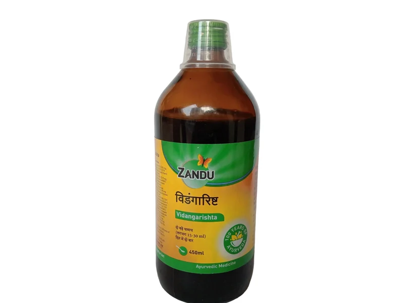 VIDANGARISHTA 450 ML - ZANDU (non - Returnable)