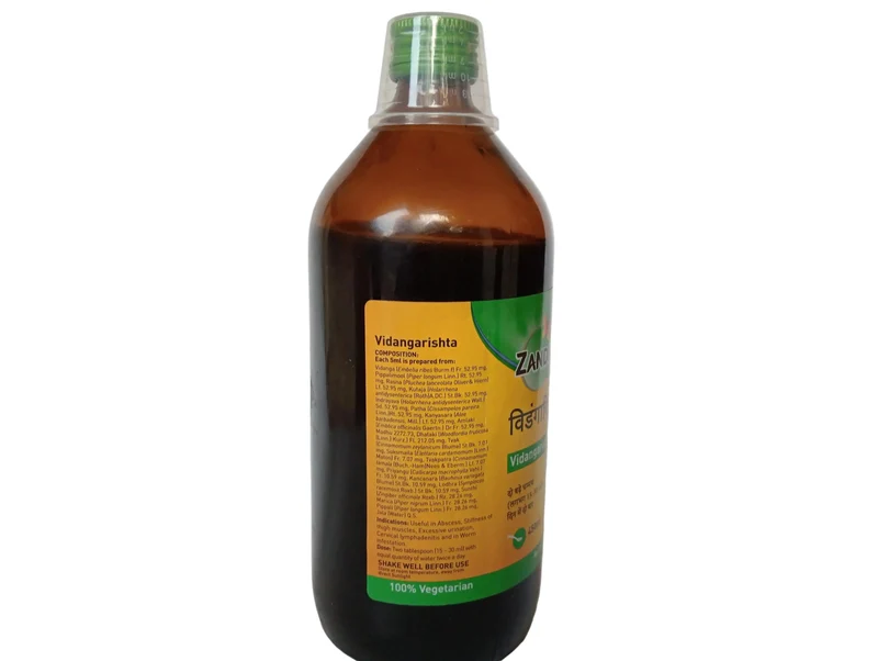 VIDANGARISHTA 450 ML - ZANDU (non - Returnable)