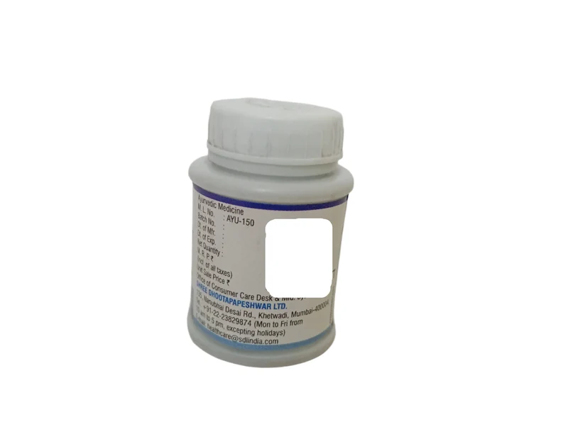 Smrutisagar Rasa Tablet - Dhootapapeshwar - 50 Nos