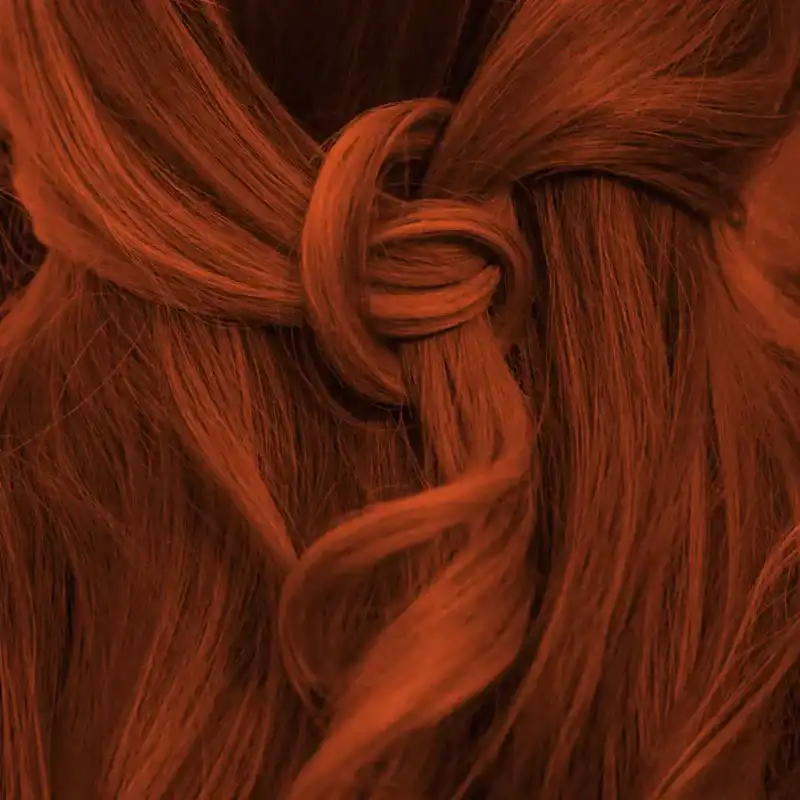 Profi-Pflanzenhaarfarbe "warmes Flammen-Rot - warm flame red"