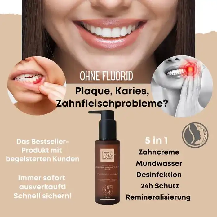 Bio-Zahncreme Zahn-Liebe 5 in 1 Aloe 100ml- Fluoridfrei