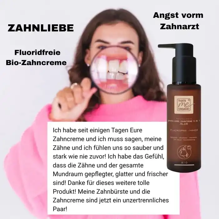 Bio-Zahncreme Zahn-Liebe 5 in 1 Aloe 100ml- Fluoridfrei