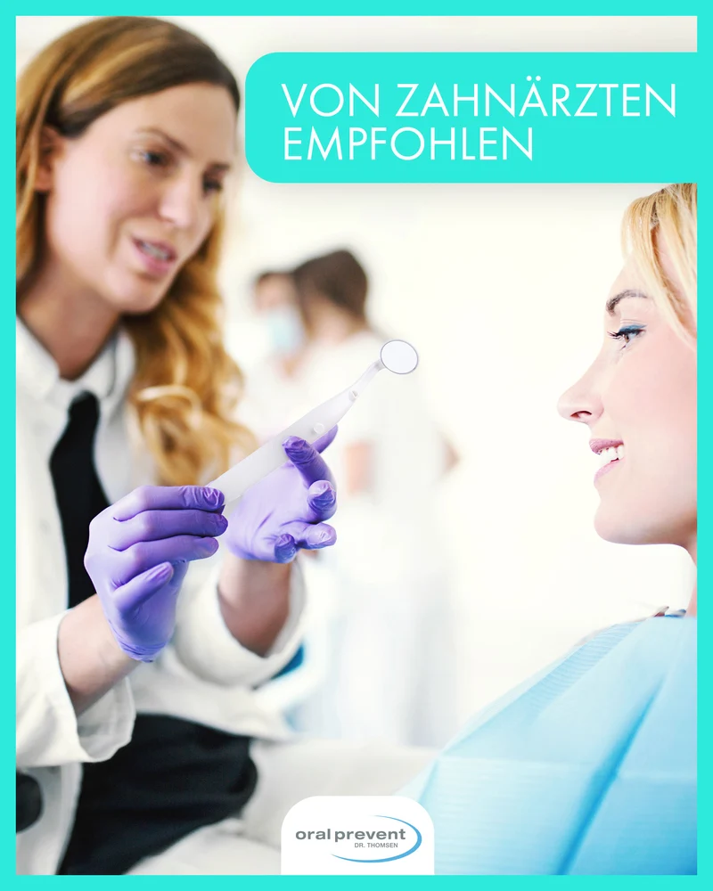 ORAL Prevent Mundspiegel mit LED-Licht - Dentalspiegel für eine bessere Zahnpflege - Zahnarztspiegel mit Anti-Fog-Beschichtung - Zahnpflegespiegel