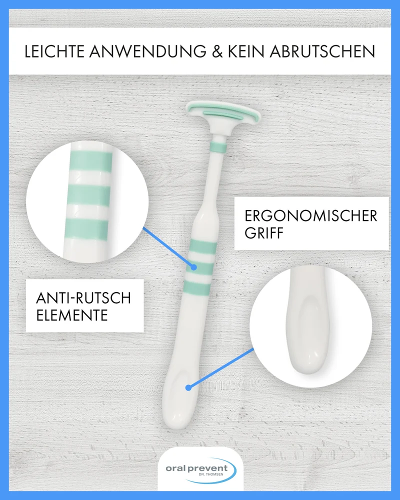 ORAL PREVENT Zungenreiniger - Zungenbelag und Mundgeruch adé
