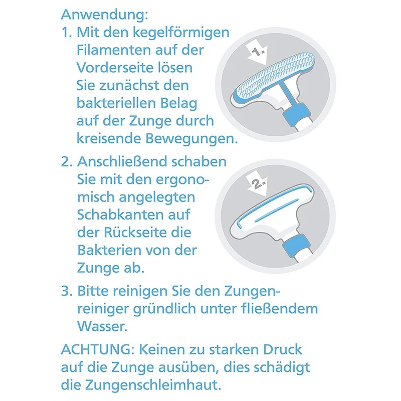ORAL PREVENT Zungenreiniger - Zungenbelag und Mundgeruch adé