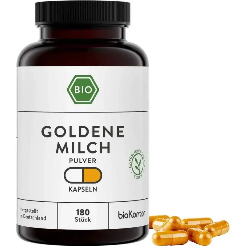 Bio Goldene Milch 180 Kapsel