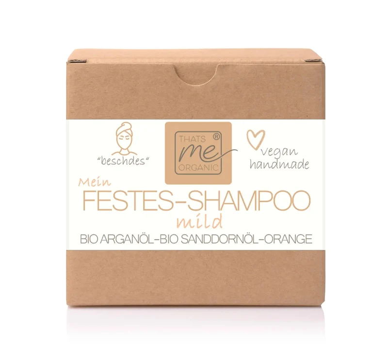 Festes Shampoo "mild" für normales & feines Haar 40g handgemacht! (vegan)