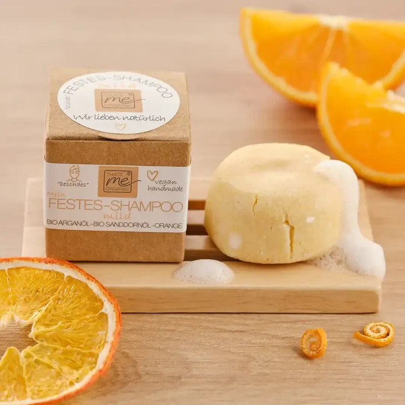 Festes Shampoo "mild" für normales & feines Haar 40g handgemacht! (vegan)