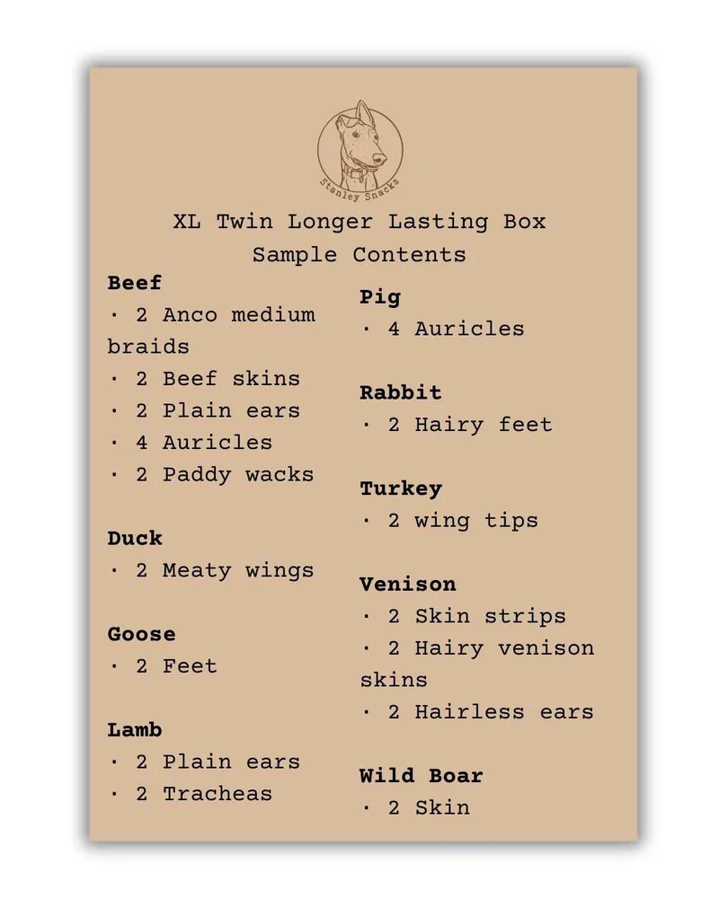Longer Lasting Treat Box Twin