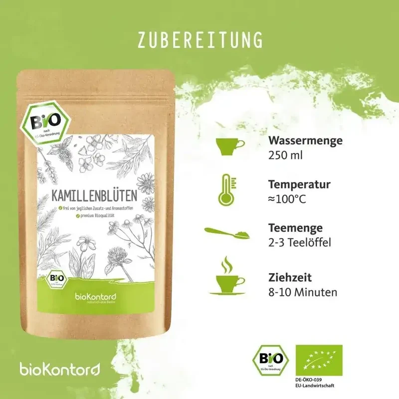 Bio Kamillenblüten