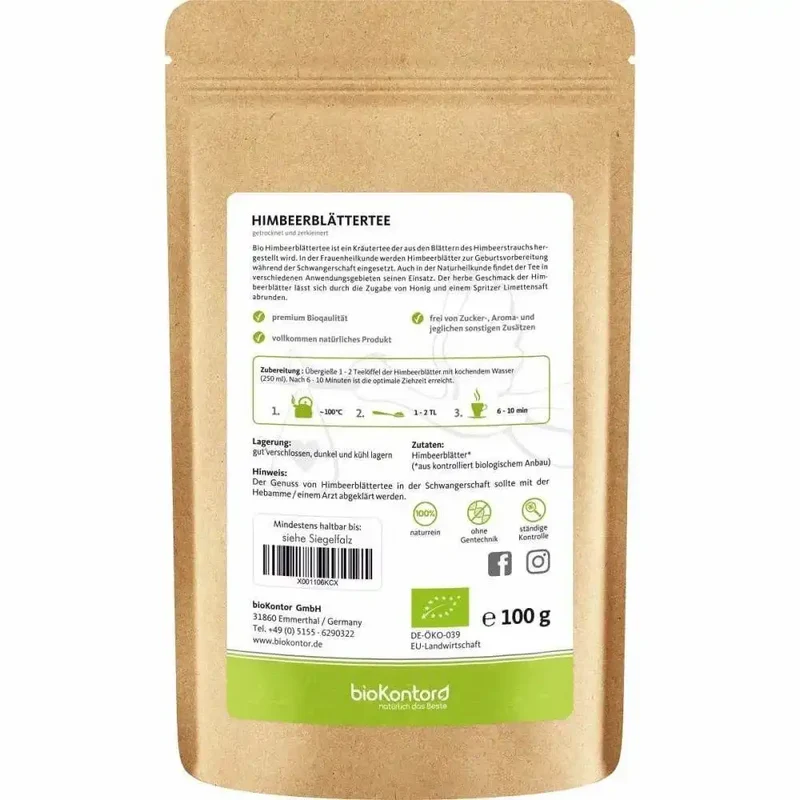 Bio Himbeerblättertee