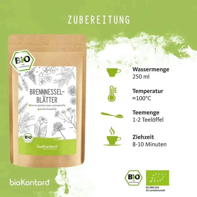 Bio Brennnesselblätter