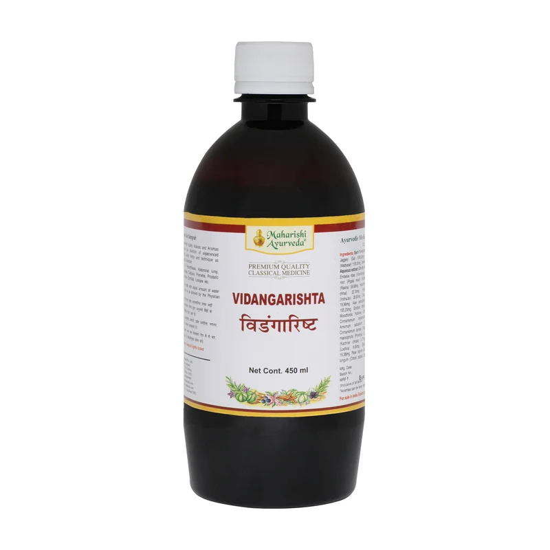 Vidangarishta -To Destroy Worms and Parasites (450ml)