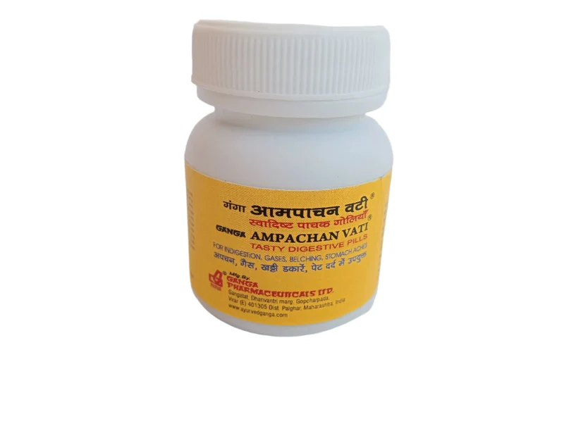 AMPACHAN VATI - 120 Nos - GANGA PHARMACEUTICALS LTD
