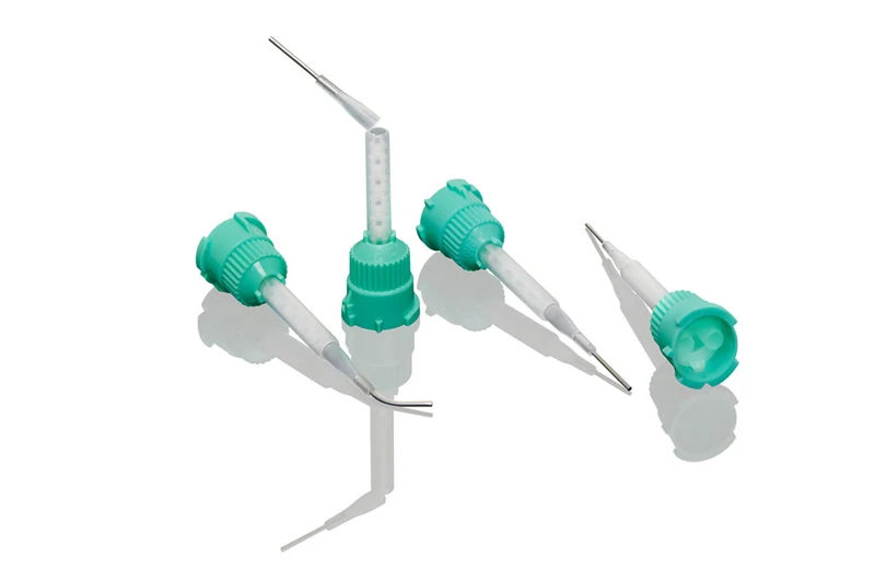 R-Dental R-SI-LINE ® MISCHKANÜLE mit Nadel LN (gelb/weiß)
