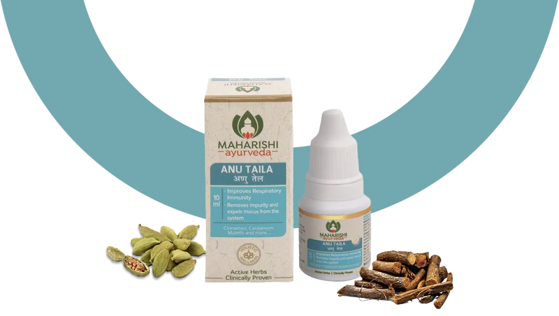 Anu Taila (Anu Oil) | For Nasal Congestion, Nasal Allergies & Sinusitis | 10ml Pack