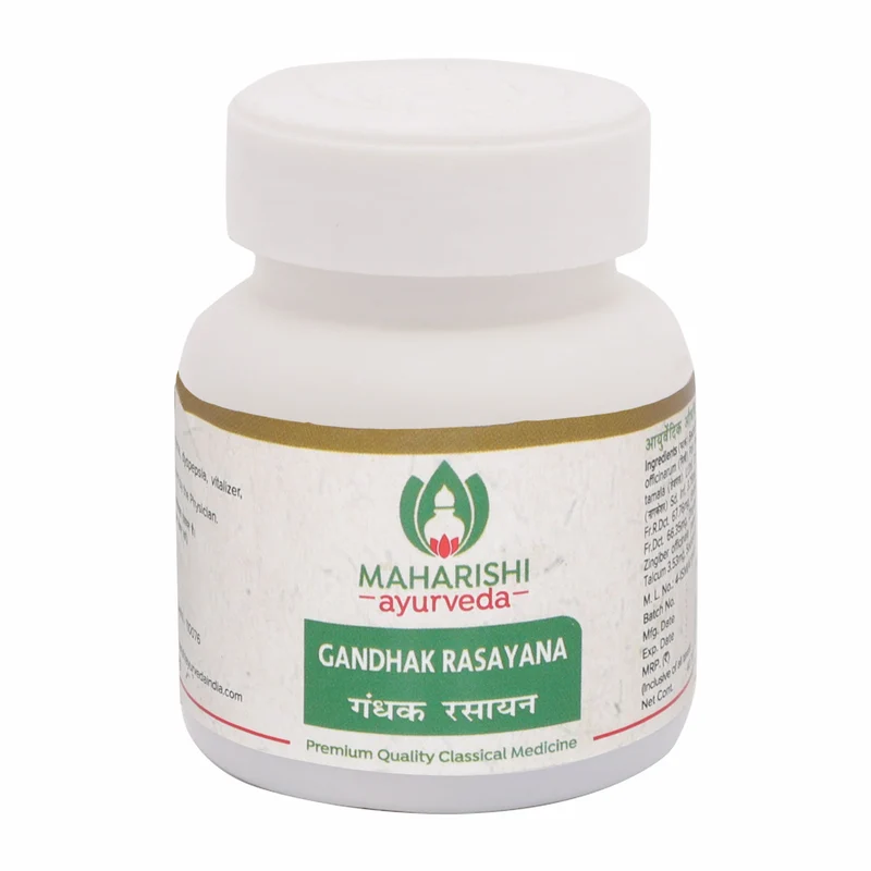 Gandhak Rasayana- For Fighting Infections (40 Tabs of 500mg each)