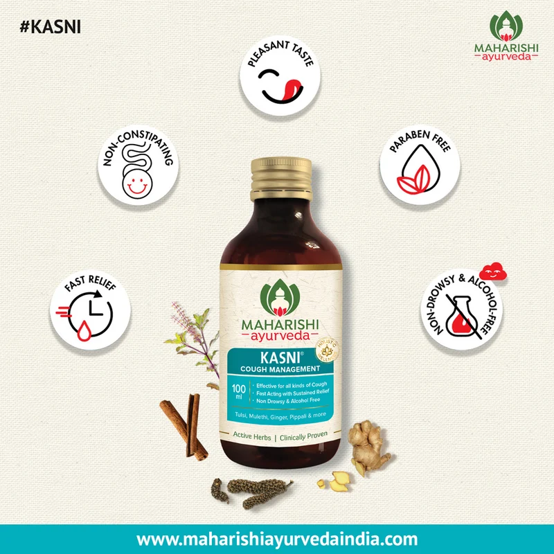 Kasni - Ayurvedic medicine for cough and cold | 200ml Bottle