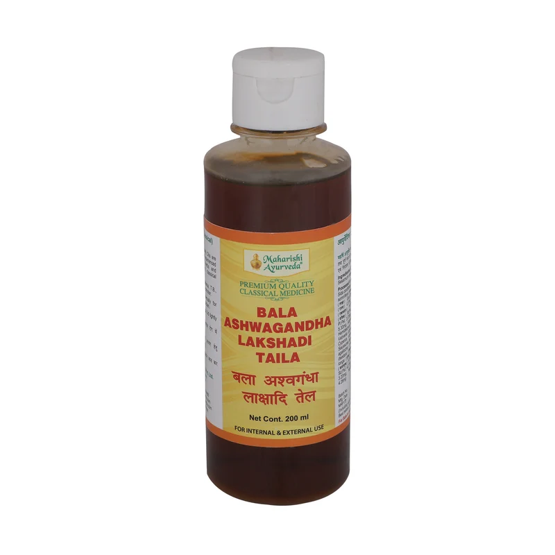 Bala Ashwagandha Lakshadi Taila - For Muscle Strength (200ml)