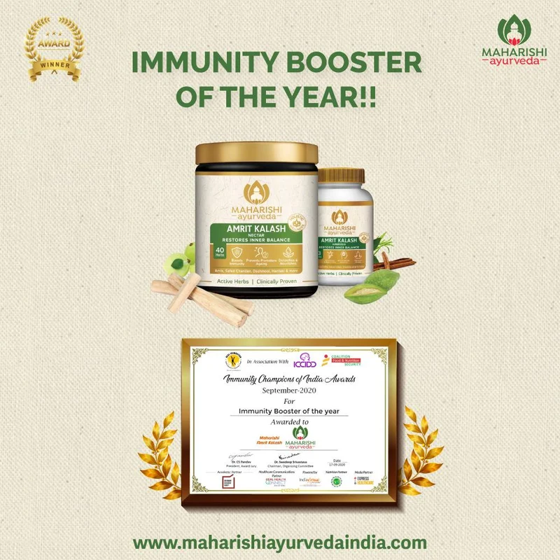 Super Rasayana Immunity Kit - Sugar Free (60 Amrit Kalash Nectar Tabs, 60 Amrit Kalash Ambrosia Tabs, 10 ml Anu Taila & 3ml Prandhara)
