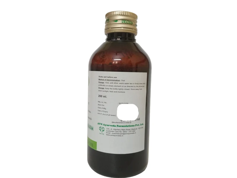 Saptasaram Kashayam - 200 ML - AVN Arogya