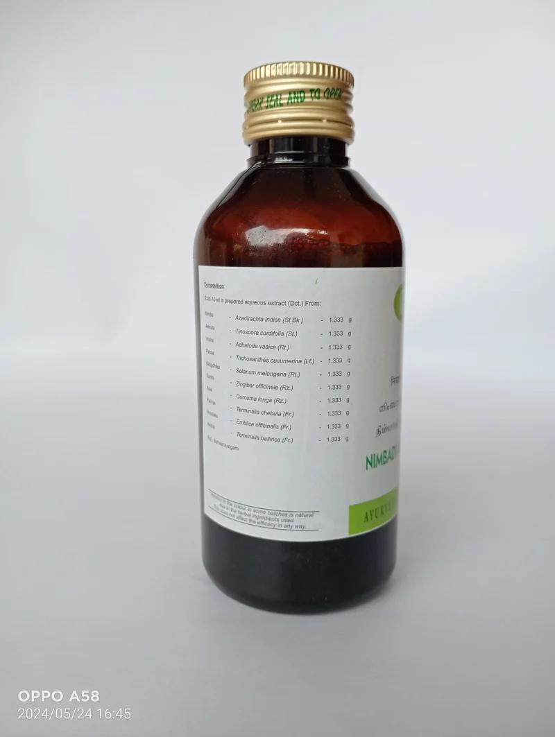 Nimbadi Kashayam - 200 ML - AVN Arogya