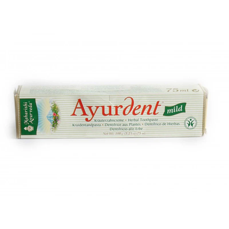 Ayurdent Mild - Ayurvedic Toothpaste for Teeth & Gums | 75ml Tube