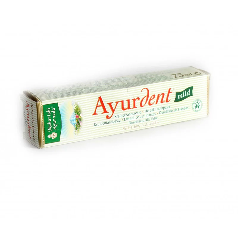 Ayurdent Mild - Ayurvedic Toothpaste for Teeth & Gums | 75ml Tube