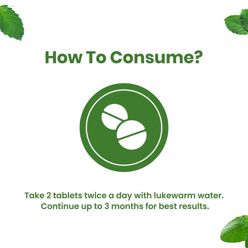 Organic Tulsi | Tulsi Tablets | For Respiratory Health | Certified by ECOCERT | 60 Tablets Pack
