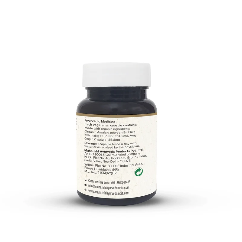 Organic Amalaki | 60 Tablets Pack Each