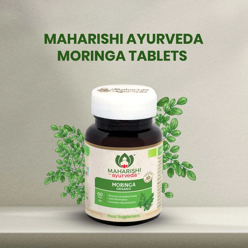 Organic Moringa | Certified by ECOCERT | 60 Tablets Pack