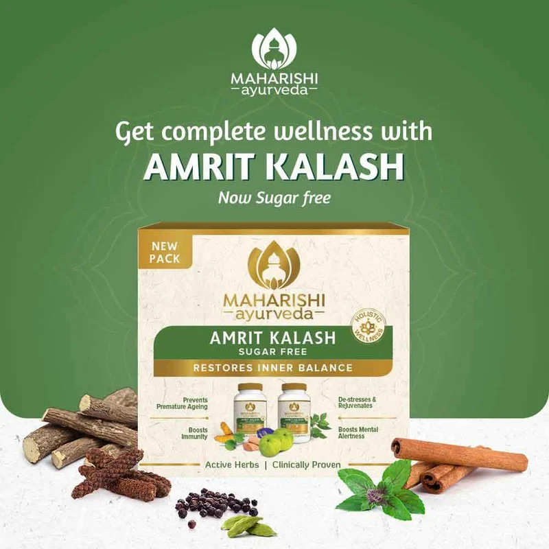 Complete Diabetes Care Therapy ( Amrit Kalash Nectar 60 Tabs, Amrit Kalash Ambrosia 60 Tabs, Glucomap 60 Tabs & Triphala 60 Tabs)