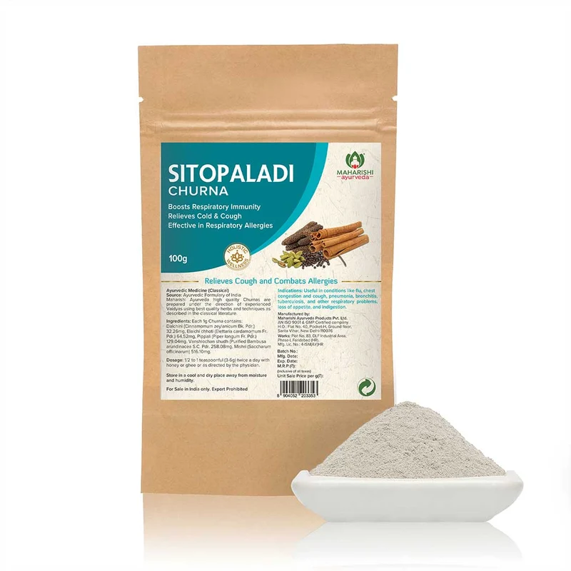 Sitopaladi Churna for Respiratory Health