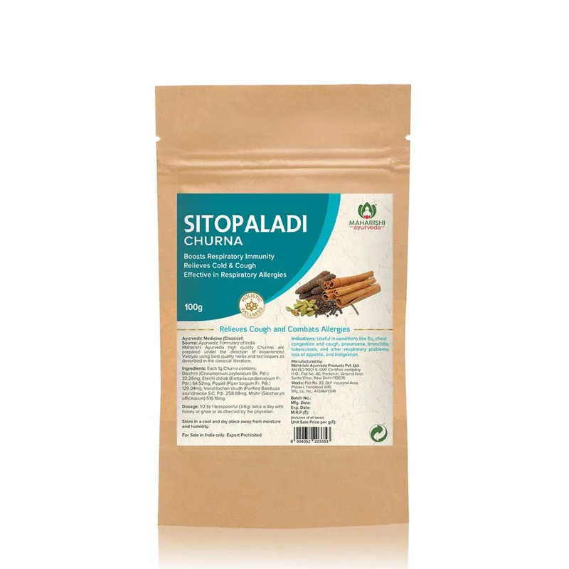 Sitopaladi Churna for Respiratory Health